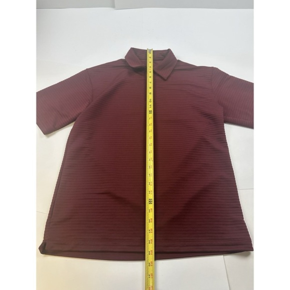 Vintage Nike Golf Spehere Dry Polo Shirt Mens Maroon Short Sleeve Size Medium‎ - Picture 3 of 7